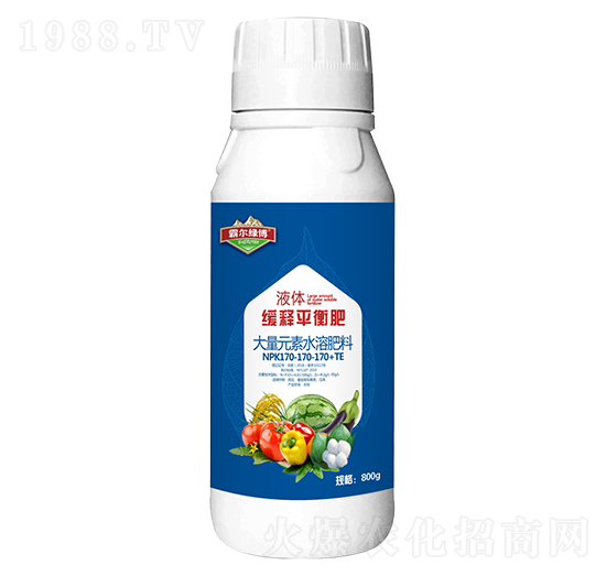 大量元素水溶肥料170-170-170+TE-霸爾綠博