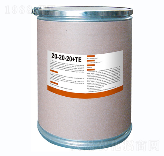 ����Ԫ��ˮ�ܷ�20-20-20+TE-ʩ�۸�