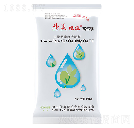 ����Ԫ��ˮ�ܷ���15-5-15+7CaO+3MgO+TE-�GԴ���}�V-������(sh��)�I(y��)