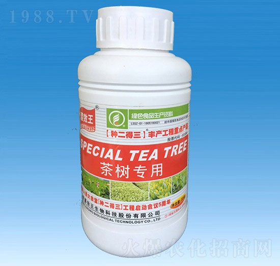 500ml種二得三茶樹(shù)專用含腐植酸水溶肥料-漯效王