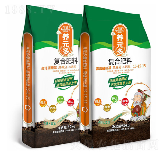 高塔硝硫基復合肥料15-15-15-桂湖·養(yǎng)元多-云圖控股