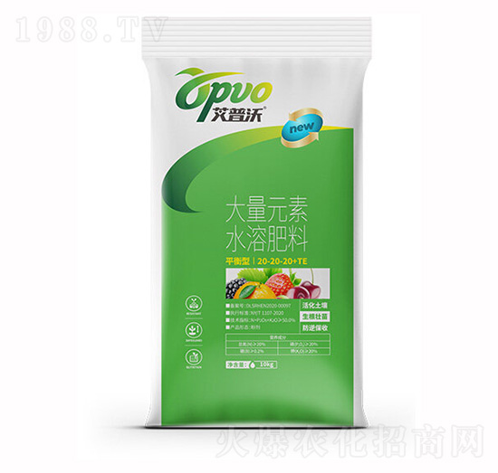 ����Ԫ��ˮ�ܷ���(ƽ��20-20-20+TE)-�I(y��)�r(n��ng)