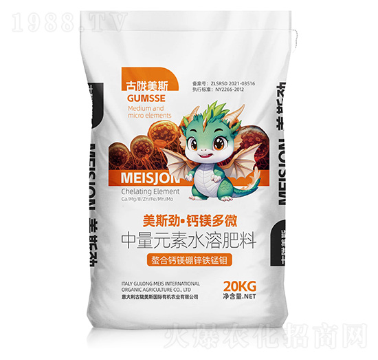 中量元素水溶肥料-美斯勁·鈣鎂多微-古隴美斯
