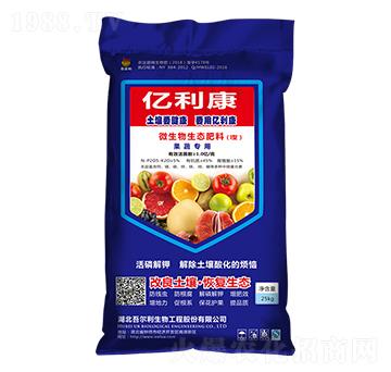 果蔬專用微生物生態(tài)肥-億利康-吾爾利