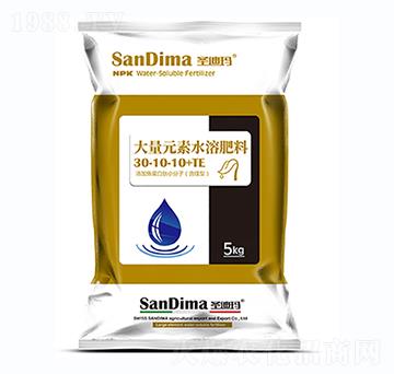 大量元素水溶肥30-10-10+TE-圣迪瑪-一撒寶來